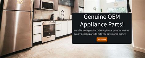 Appliance Parts 365. Home page title